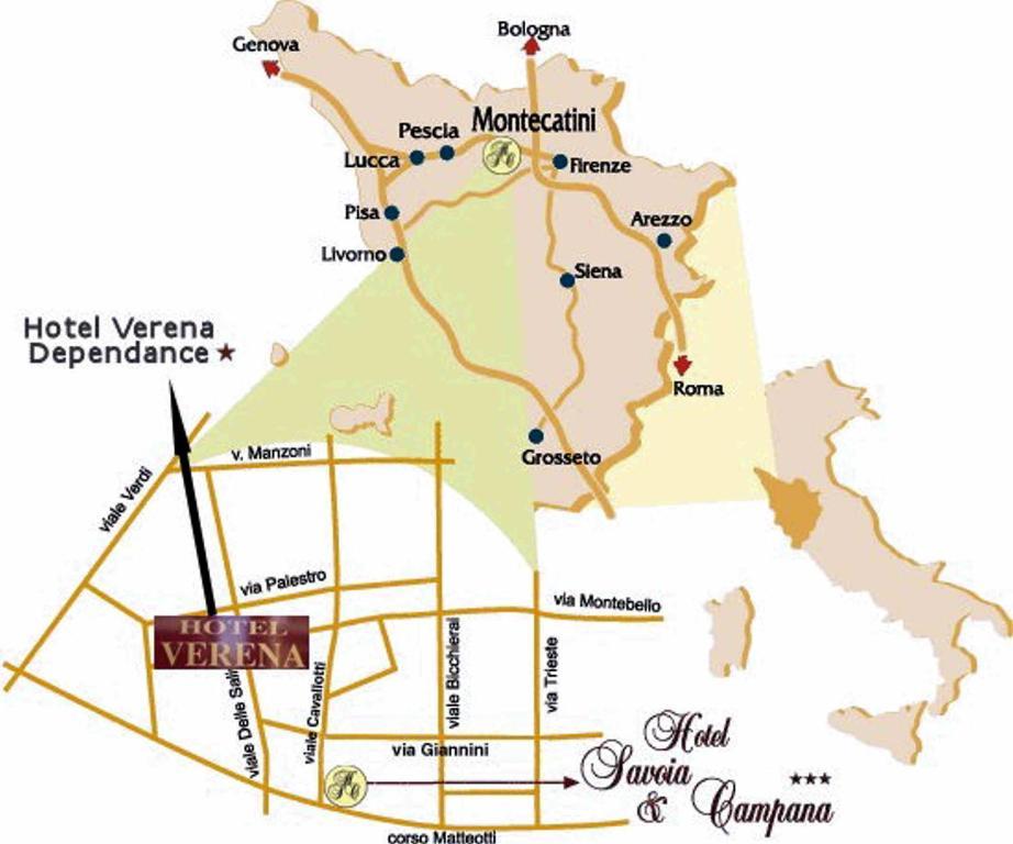 Verena Dependance Savoia & Campana มอนเตกาตินี แตร์เม ภายนอก รูปภาพ